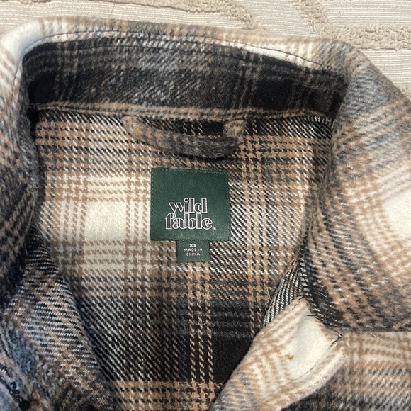 Wild Fable XS Flannel Thicker than a flannel shirt - Picture 2 of 2
